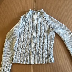 blue gap cardigan
